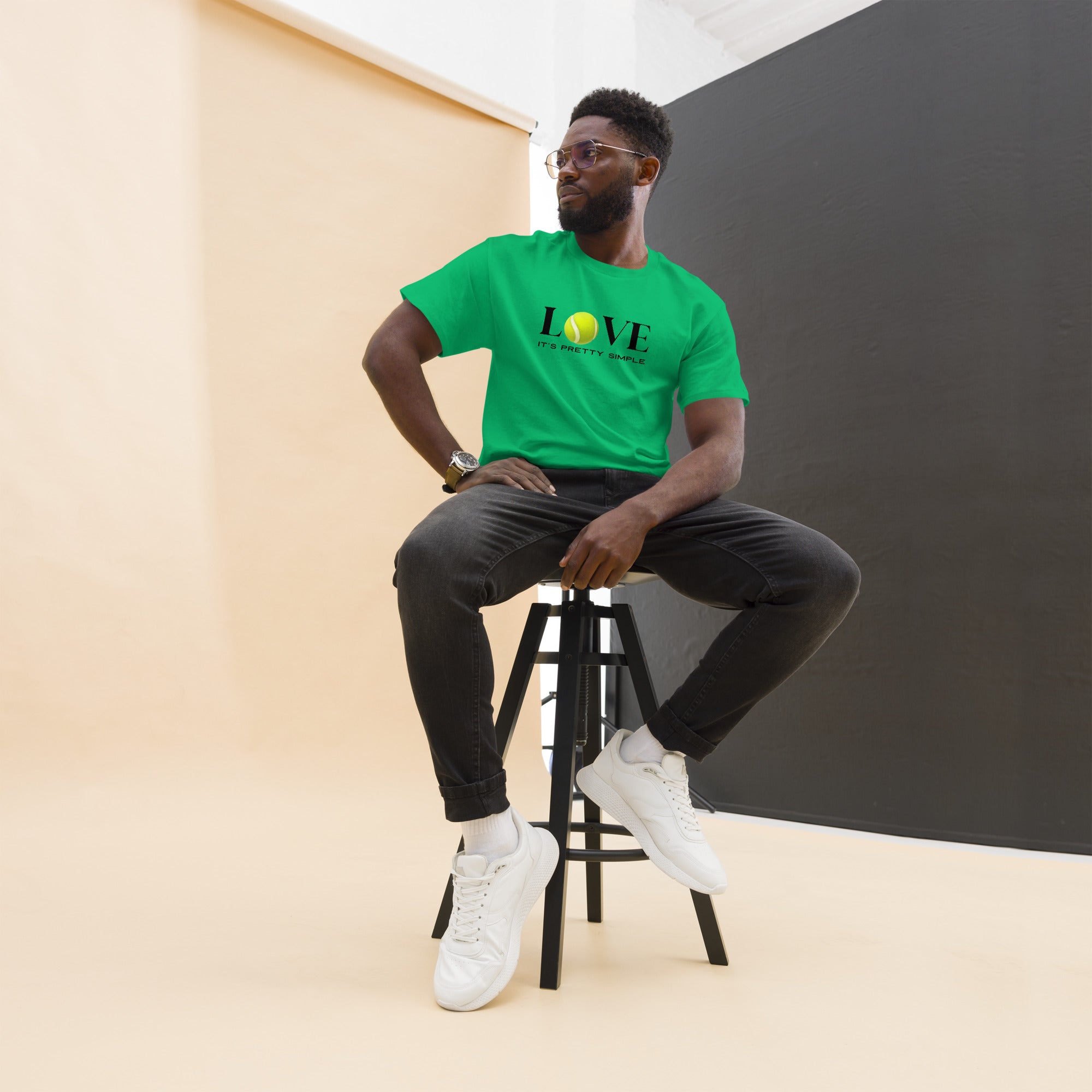 Tennis -- Men's classic tee