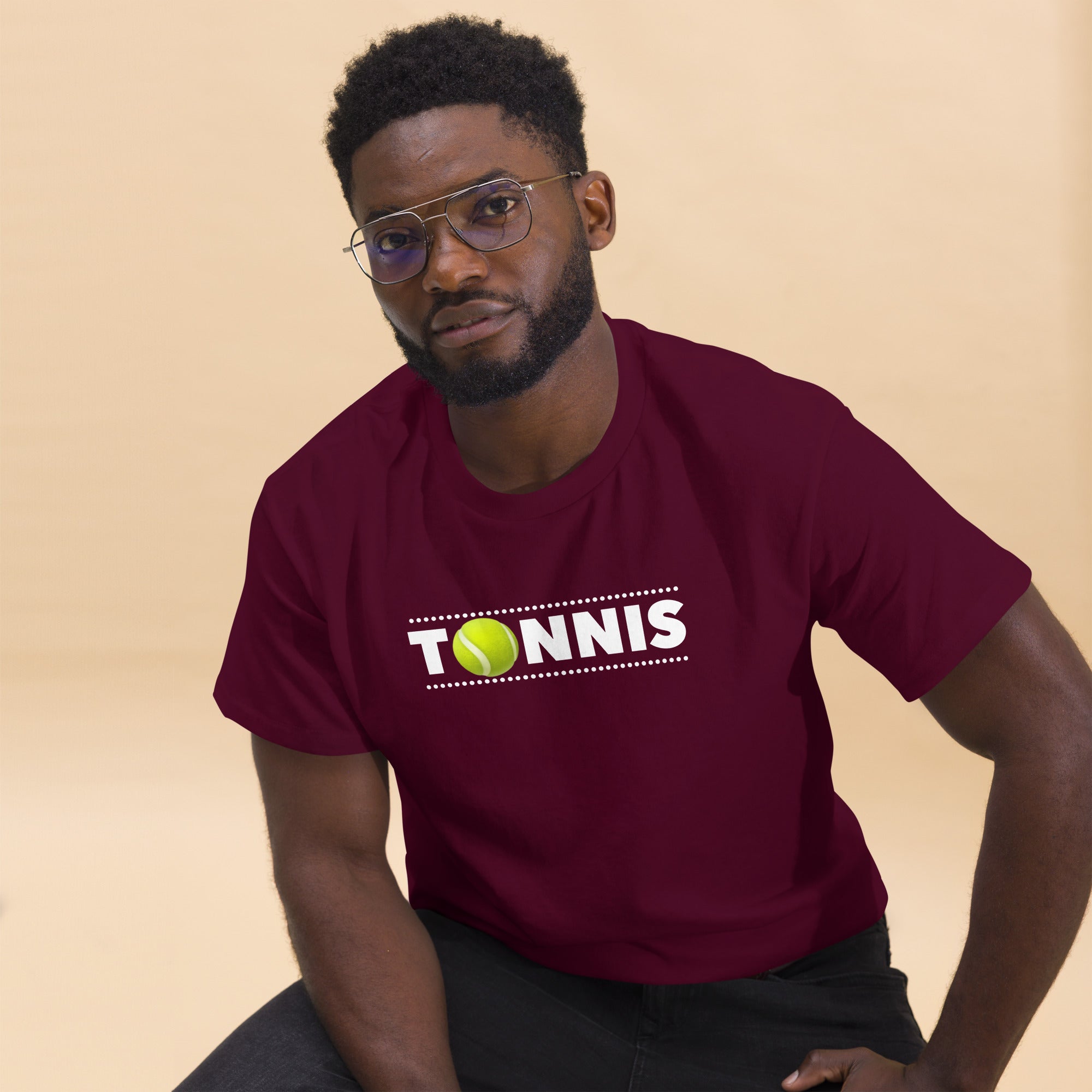 Tennis -- Men's classic tee