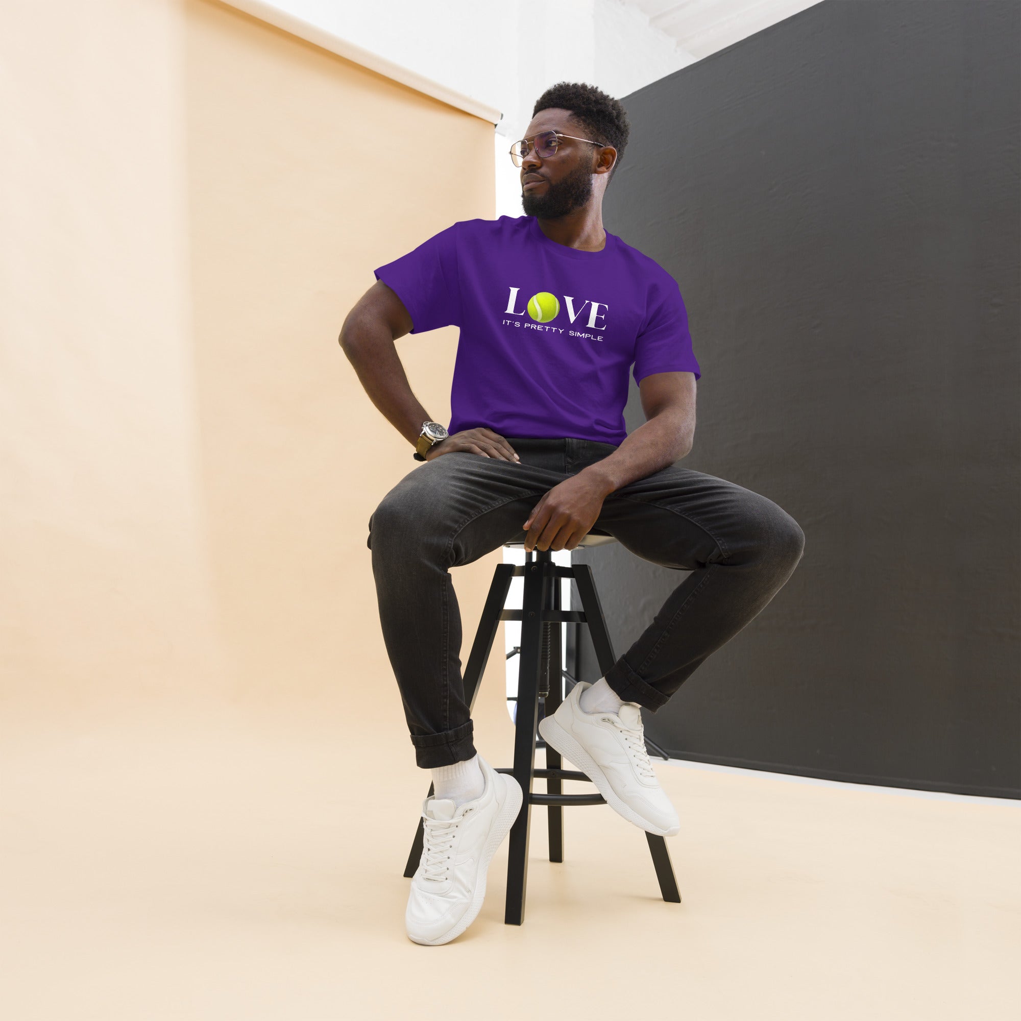 Tennis -- Men's classic tee