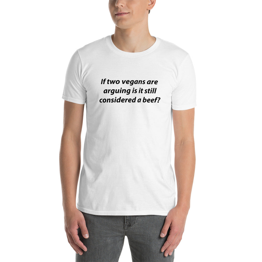 Vegan Beef Short-Sleeve Unisex T-Shirt