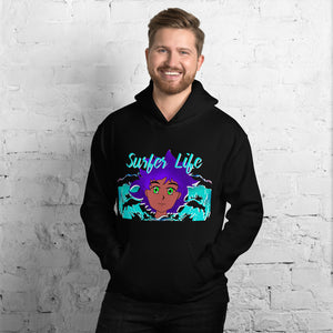 Surfer Life -- Unisex Hoodie